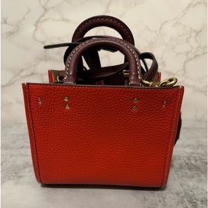 Coach Rogue 17 Small Crossbody Red-Orange